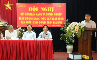 Hưng Yên Khơi thông nguồn vốn, giúp doanh nghiệp phát triển sản xuất kinh doanh